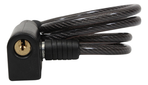 Cable Candado En Espiral Con Llaves (80 Cms)