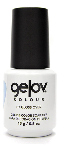 Gel De Color Para Uñas Gloss Over Gelov Colour Indigo 158 Color Índigo