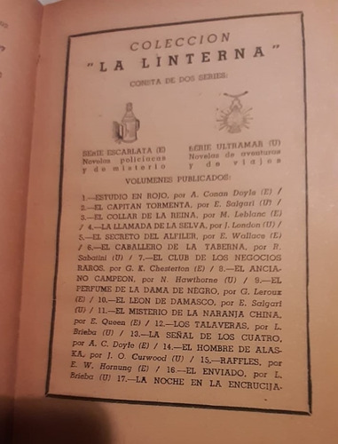 Libros Colección La Linterna - 10 Libros Liborio Brieba (Usado)