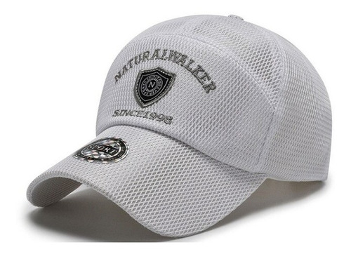 Imagen 1 de 4 de Gorro Tipo Béisbol De Malla Ajustable Unisex, Natural Walker