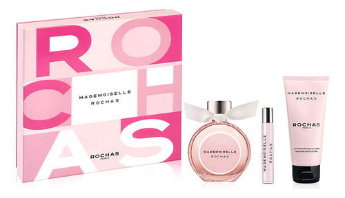 Set Mujer Rochas Mademoiselle Edp 90 Ml