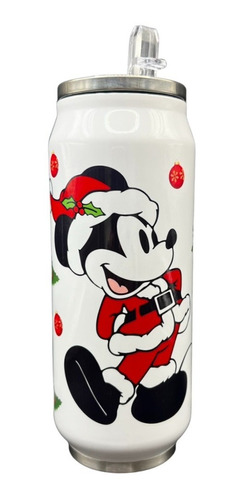 Termo Mickey Mouse Navideño Personalizado