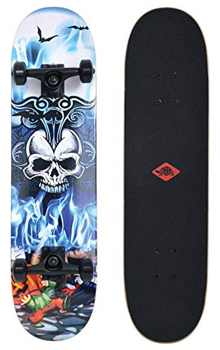 Schildkröt Skateboard Grinder 31'', Premium Board, Concave D