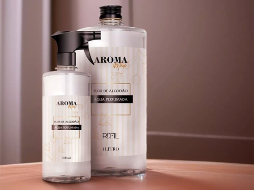 Água Perfumada Bamboo 500ml P/tecidos Roupa Sacola Aromamax