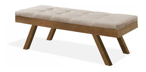 Banco Estofado Rubi 45cmx135cm Atraente Móveis Bh