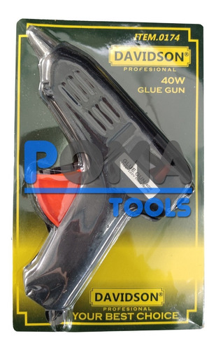 Pistola Calor Encoladora Silicona Barra 40 W 220v Hotmel Ert