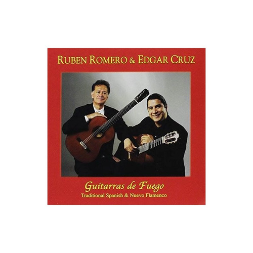 Cruz Edgar Guitarras De Fuego Usa Import Cd Nuevo