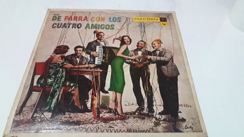 De Farra Con Los Cuatro Amigos Vinilo 