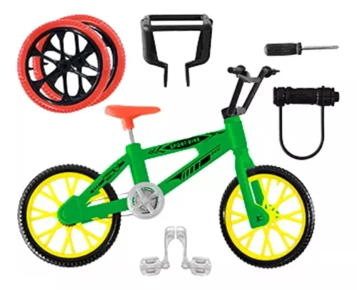 Hohopeti 1 Conjunto Bicicleta De Dedo Bicicletas De Dedo Enfeite Brinquedo  Bicicleta De Mesa Jogo De Bicicleta Mini Skates Parque De Skate Esportes