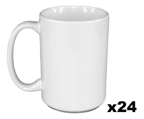 24 Tazas Blanca 15oz Sublimacion Sublimar