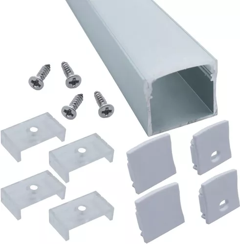 Paquete De 6 Canales De Aluminio Para La Instalación De Luces De Tira Led  Nueva