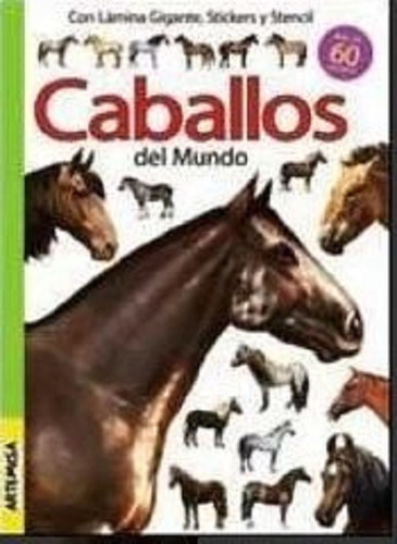 Libros Para Pintar Caballos 50 Stickers