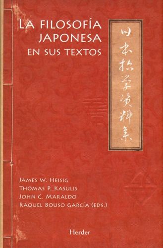 Libro La Filosofía Japonesa En Sus Textos