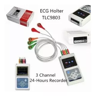 Holter Electrocardiograma Tlc9803 Contec 3 Canales