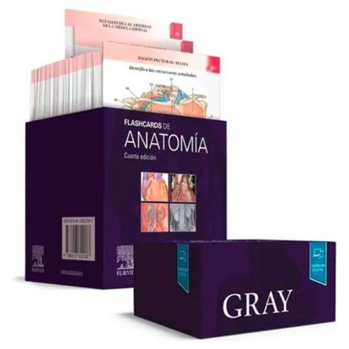 Gray. Flashcards De Anatomia (4ª Ed. ) Original