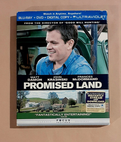 Promised Land (2012 Gus Van Sant) - Blu-ray + Dvd Original