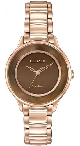 Citizen Circle Of Time Rose Gold Em0382-86x 