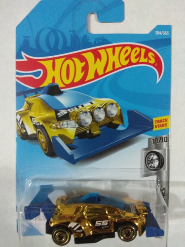 Hot Wheels Rising Heat Super Chromes 10/10 55 Dorado Fa0