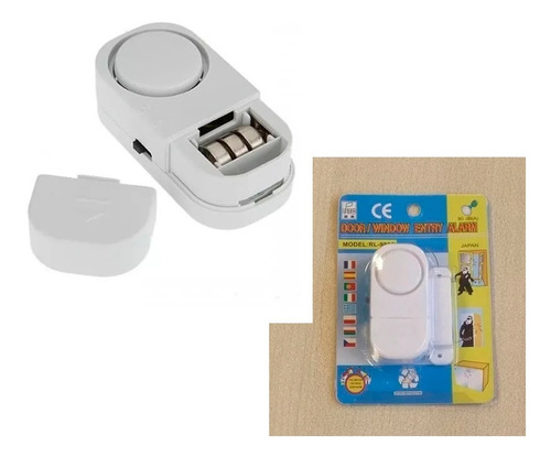 Mini Alarma Con Sensor Magnético Puerta Y Ventana