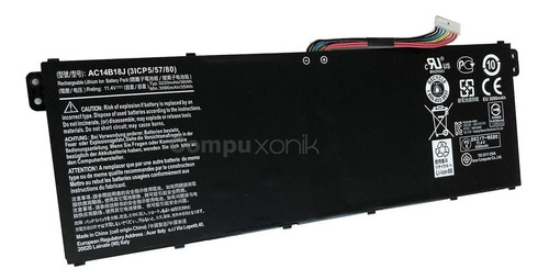 Bateria Para Acer Es1-521 Chromebook 11 Cb3-111 Ac14b13j 11v