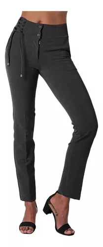 Pantalon De Vestir Con Licra