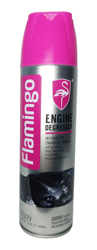 F009 Limpia Motor Desengrasante Flamingo Sin Espuma  500ml