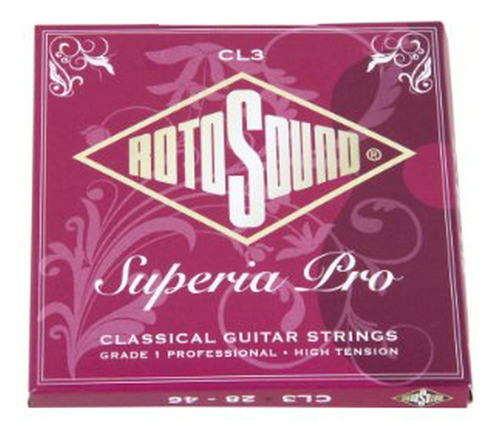 Rotosound Cl3 superia Pro Cuerdas Para Guitarra Clásica