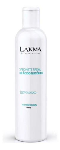 Sabonete Facial De Ácido Glicólico 150ml 8% Lakma