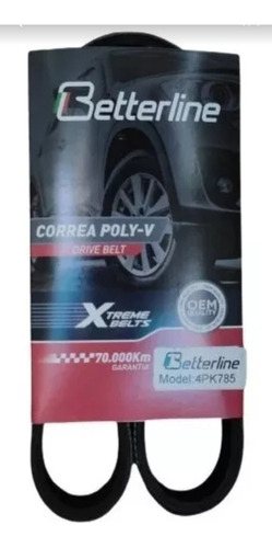 Correa Aire Acondicionado Chevrolet Spark 4pk785