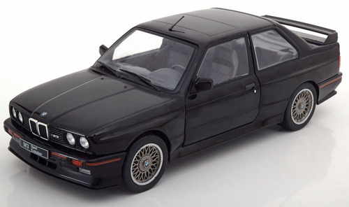 BMW M3 E30 Sport evolución año 1990 negro 1:18 Solido