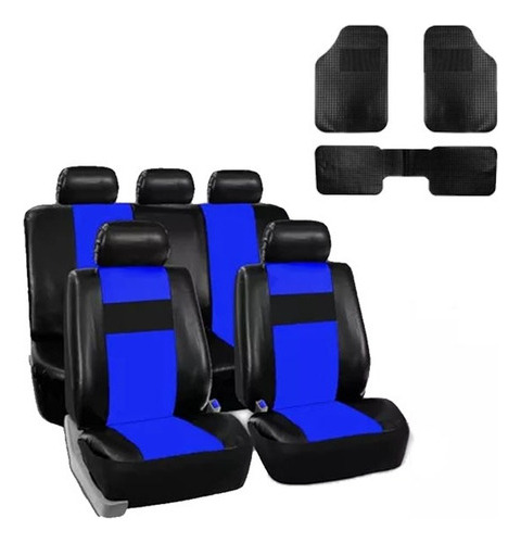 Funda Cubre Asiento Cuerina Fiat Palio Duna Mas+ Alfombra 3p