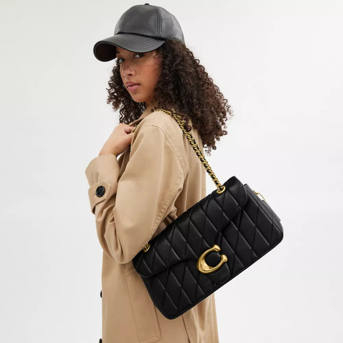 Bolso Coach Shoulder Tabby 26 Quilting Cp150 Negra