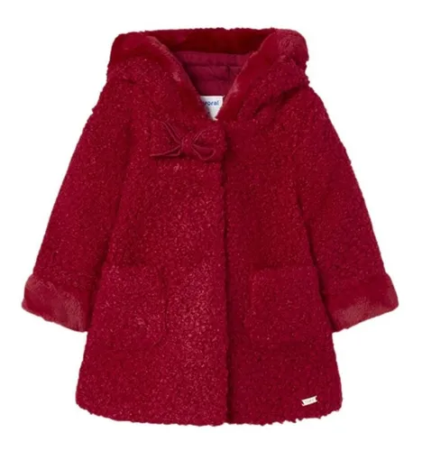Abrigo rojo niña mayoral hotsell