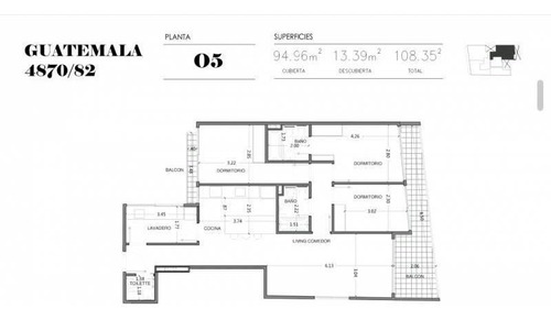 Imagen 18 de 30 de Moderno Departamento 2 Ambientes, Habitacion En Suite
