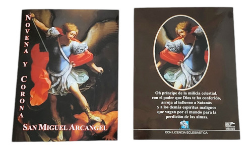 25 Libritos Novena Y Corona San Miguel Arcángel