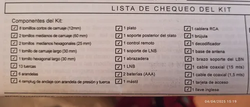 Tv Satelital Cantv ( Kit Nuevo)