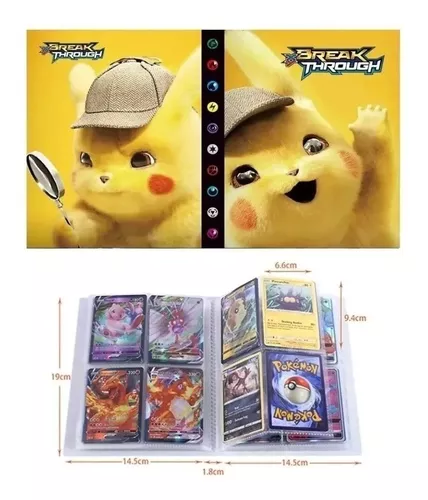 Album Pokemon pequeño para 80 cartas