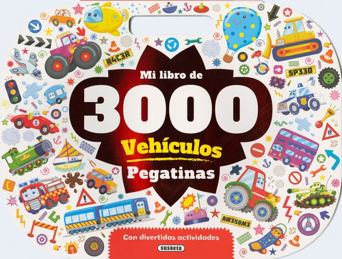 Mi Libro De 3.000 Pegatinas De Vehãâculos, De Susaeta, Equipo. Editorial Susaeta, Tapa Blanda En Español