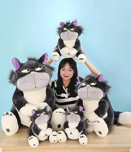 Brinquedo De Pel cia Lucifer Cinderella Cat Doll 60 Cm