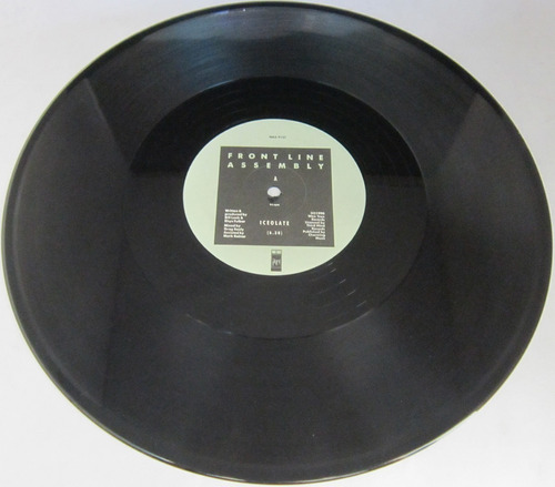 Front Line Assembly - Iceolate Single Importado Usa Lp (Usado)