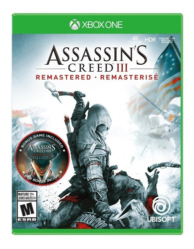 Assassin's Creed Iii Remastered Standard Edition Xbox One