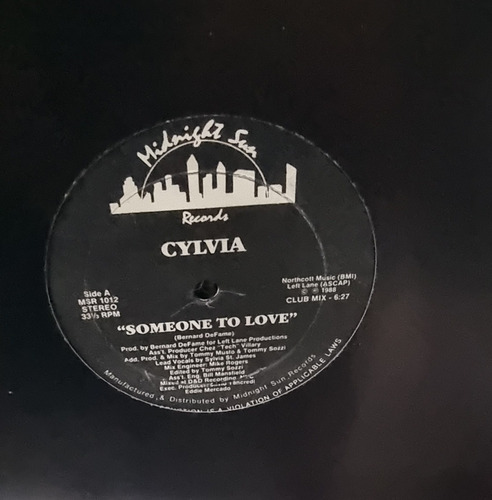 Cylvia - Someone To Love (12 )