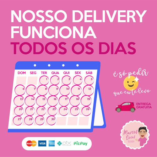 Delivery Marcos Doces Brigadeiro Quindim Queijadinha Zs Sp