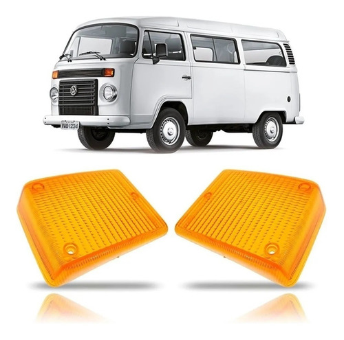 Plastico De Señalero Kombi 1976-1996 Der. Ambar