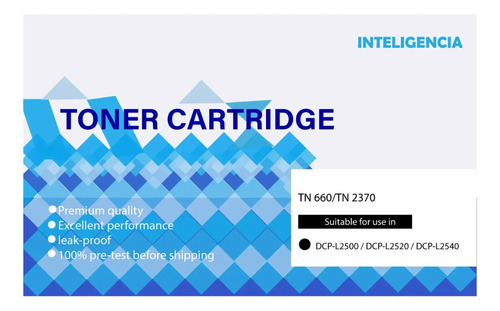 Toner Tn 2370 Para Brother Compatible Con Chip