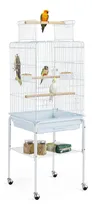 Comprar Jaulas De Pájaros Loros Parte Superior Abierta Yaheetech Pla