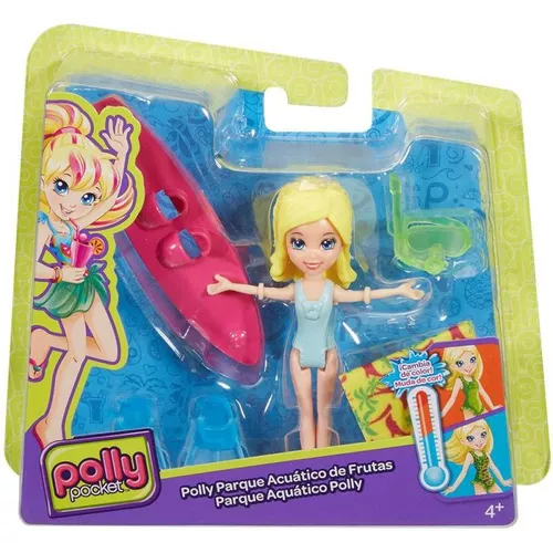 Boneca Polly Pocket Parque Aquático de Frutas - DVJ71 - Mattel