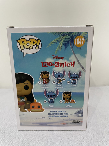 Funko Pop! - #1047 Lilo With Pudge - Disney Lilo & Stitch (Usado)
