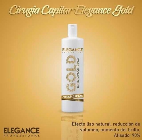 Elegance Cirugía Capilar Gold Sin Shampoo 480 Ml 