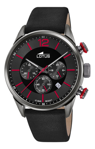 Reloj 18687/6 Negro  Lotus  Hombre Chrono